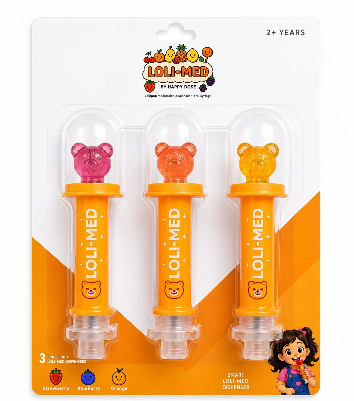 Loli-Med 3-Pack retail packaging